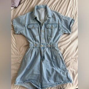 12th Tribe Light Blue Denim Jacket